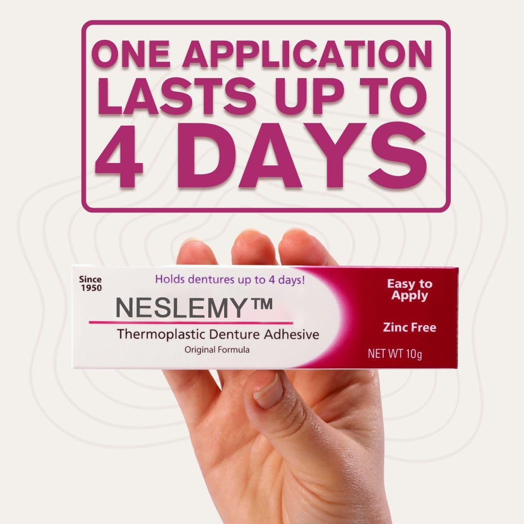 NESLEMY™ Thermoplastic Denture Adhesive (👨⚕️Dentist Recommendations)