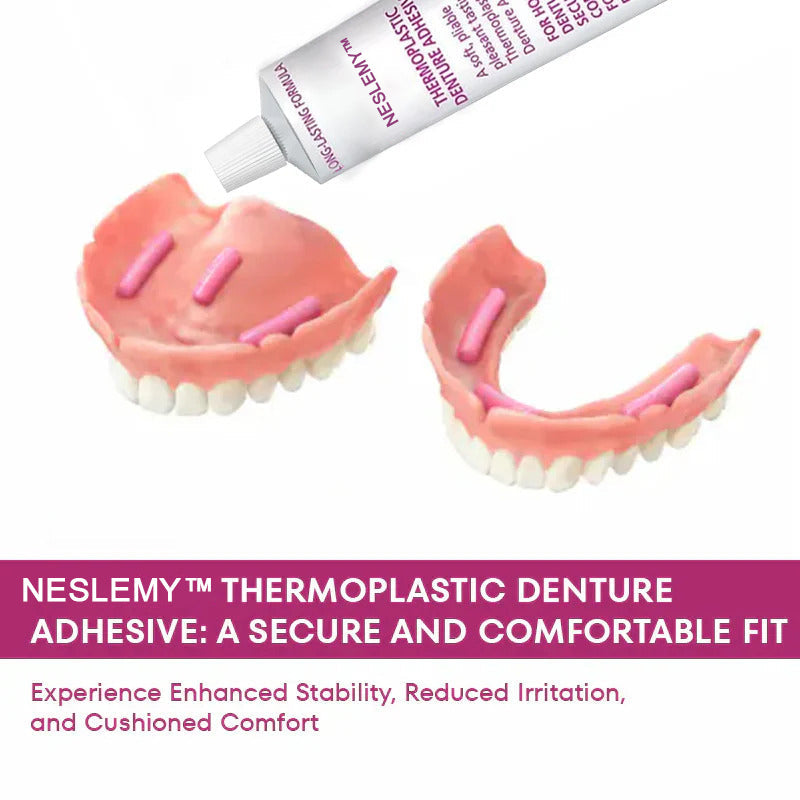 NESLEMY™ Thermoplastic Denture Adhesive (👨⚕️Dentist Recommendations)