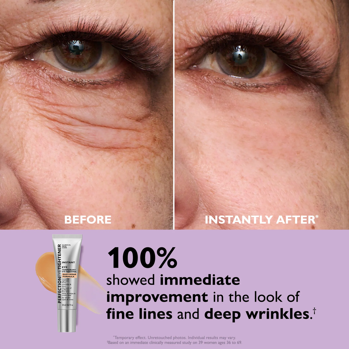 Final 3 Hours: 60%OFFđ„ Instant Eye Tightener Easy-Wear Formula With Brush Free!