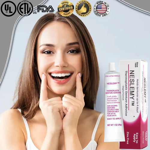 NESLEMY™ Thermoplastic Denture Adhesive (👨⚕️Dentist Recommendations)