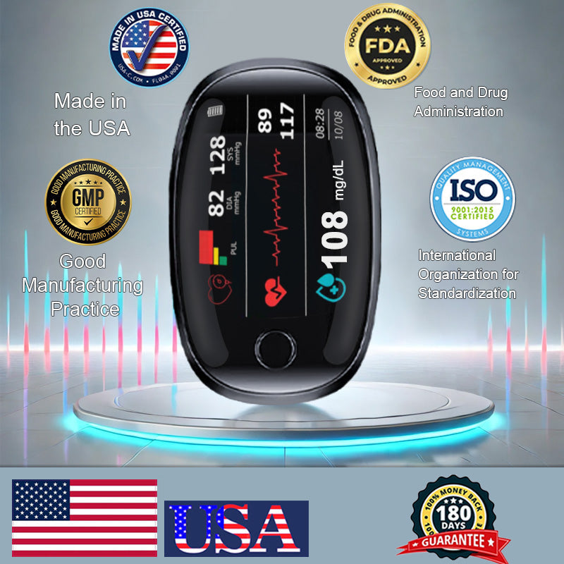 🔥【OFFICIAL STORE】Neslemy™ Non-Invasive Blood Glucose Meter[99.9% Accuracy]