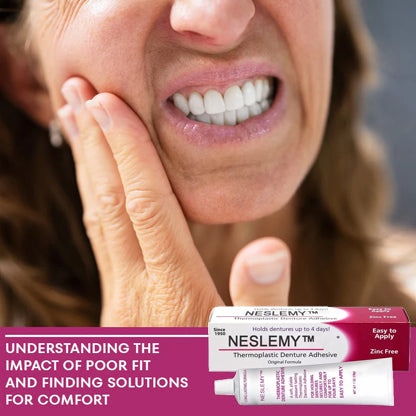 NESLEMY™ Thermoplastic Denture Adhesive (👨‍⚕️Dentist Recommendations)