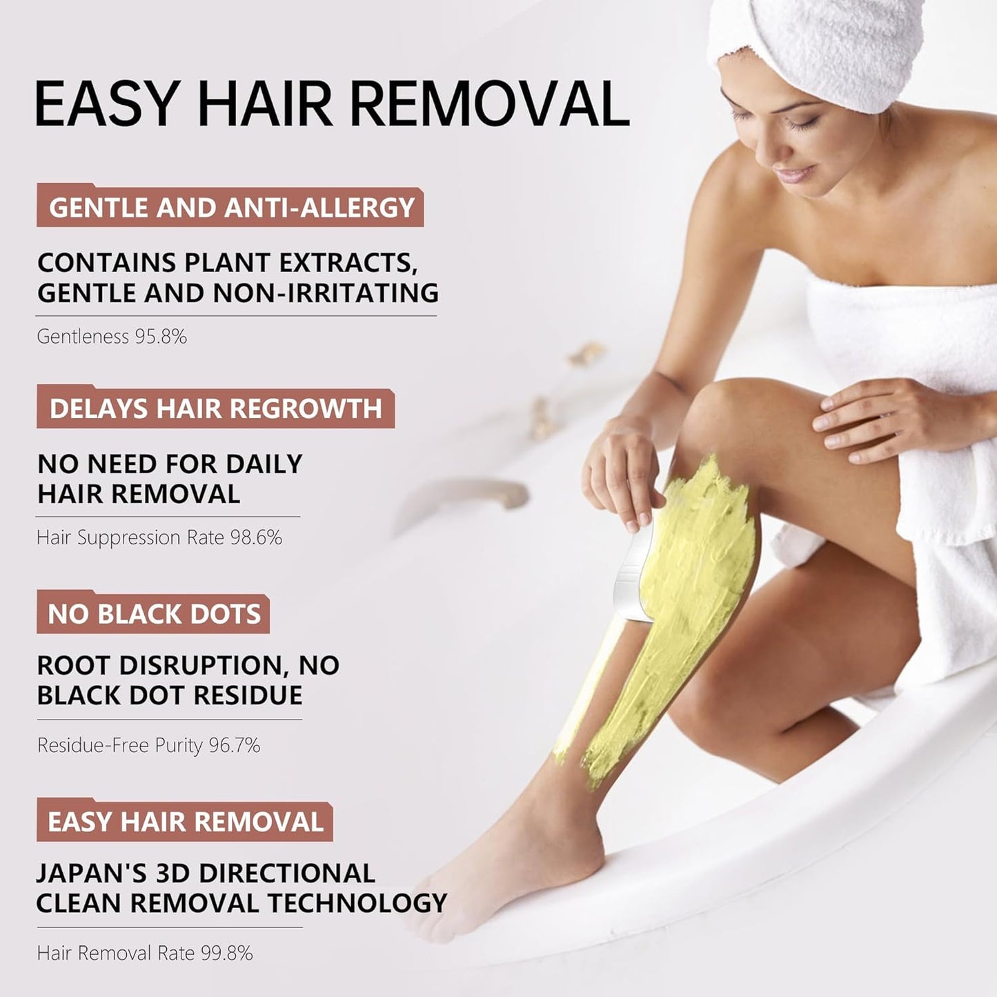 🔥Buy Get 1 Free! 🔥 Introducing Our Versatile, Aromatic, Mild Formula Hair Removal Cream!