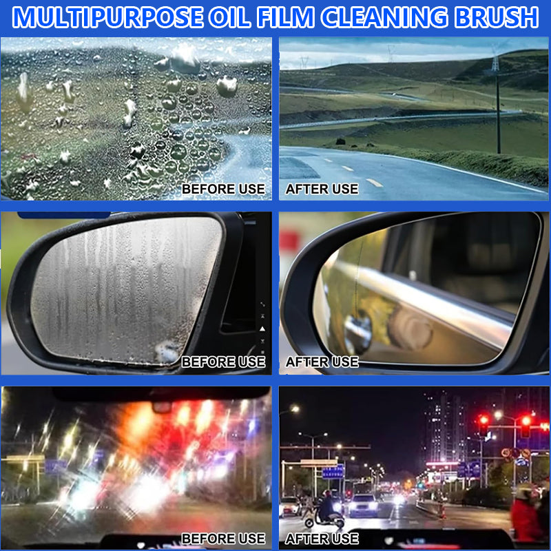 🔥LAST DAY SALE 49% OFF🔥Automotive Oil Film Cleaning Brush