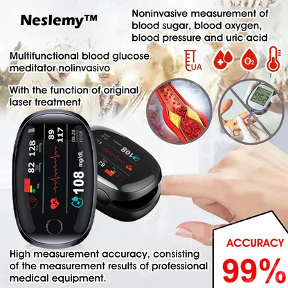 🔥【OFFICIAL STORE】Neslemy™ Non-Invasive Blood Glucose Meter[99.9% Accuracy]