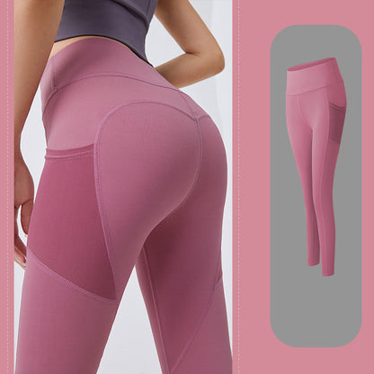 LETZTER TAG 50 % RABATT🔥NESLEMY™️High Waisted Butt Lifting Tummy Control Side Pocket Shaping Training Leggings🔥