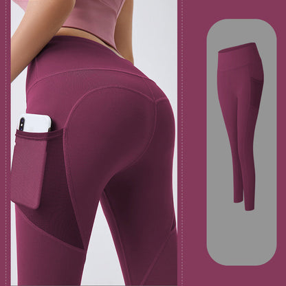 LETZTER TAG 50 % RABATT🔥NESLEMY™️High Waisted Butt Lifting Tummy Control Side Pocket Shaping Training Leggings🔥
